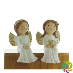 Herboristeria decorative figure angel Mia edge stool