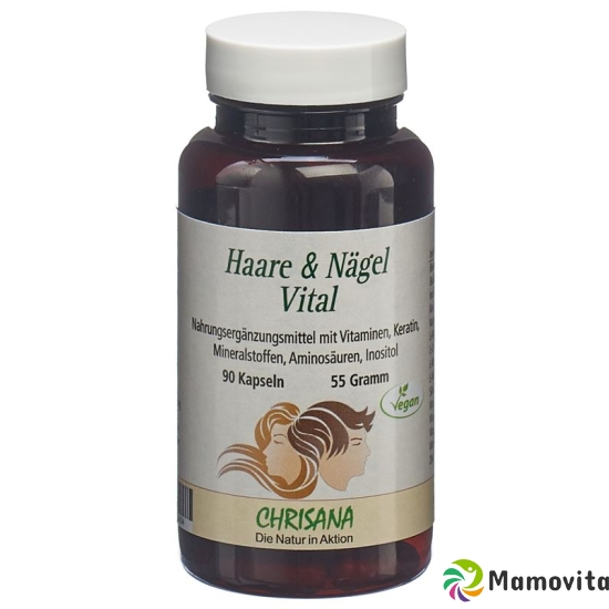 Chrisana Haare & Nägel Vital Kapseln Dose 90 Stück buy online