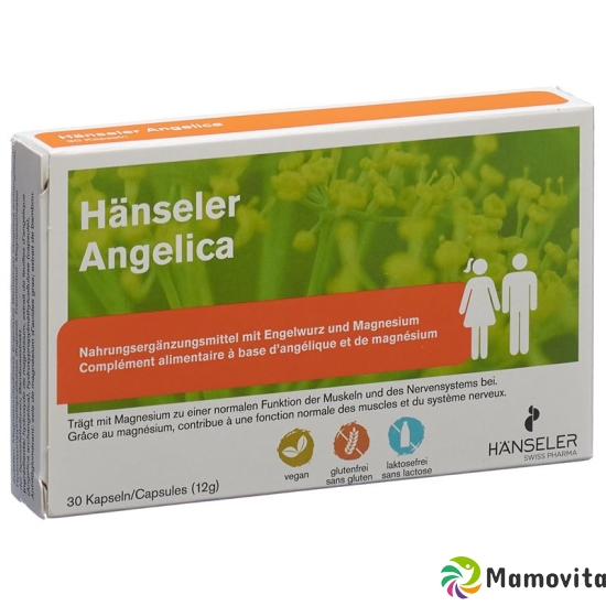 Hänseler Angelica Capsules 30 pieces buy online