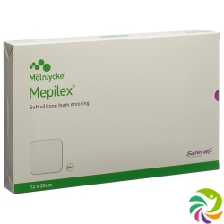 Mepilex Schaumverband Safetac 12x20cm Si Neu 5 Stück