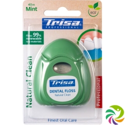 Trisa Natural Clean Dental Floss 40m Mint