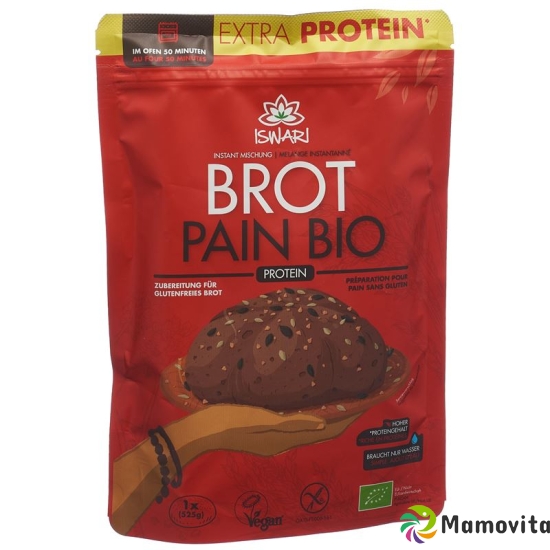 Iswari Instant Bread Mix Protein Bio Beutel 300g buy online