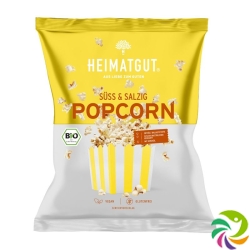 Heimatgut Popcorn Sue? & Salzig Bio Beutel 90g