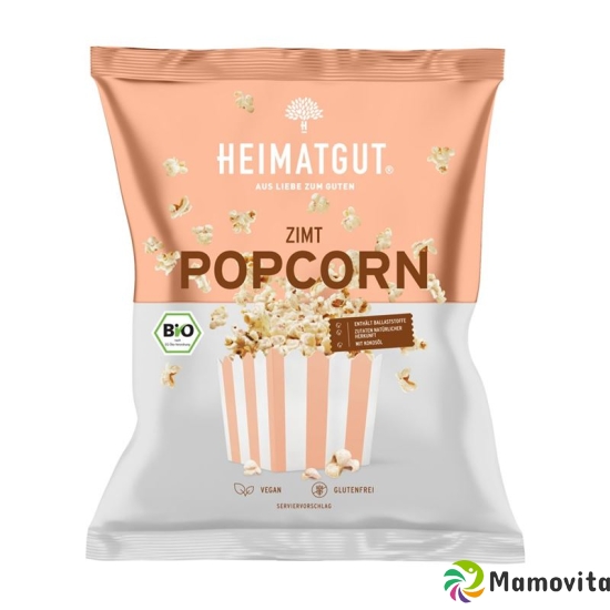 Heimatgut Popcorn Zimt Bio Beutel 90g buy online