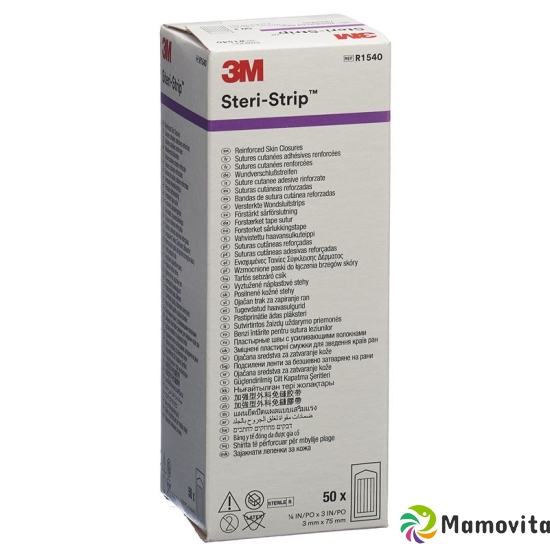 3M Steri Strip 3x75mm Wei Verstärkt (n) 50x 5 Stück buy online