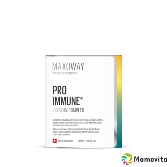 Maxoway Pro Immune Premium Complex 20 Stick 3g buy online