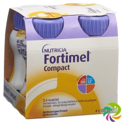 Fortimel Compact Aprikose (neu) 4 Flasche 125ml