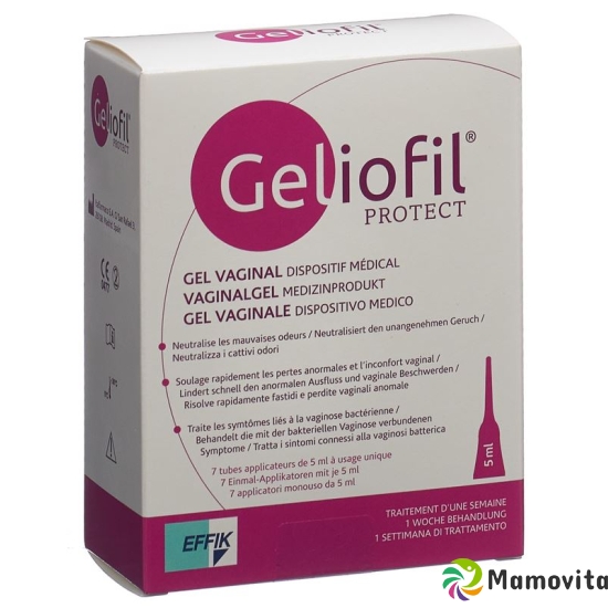 Geliofil Protect Vaginalgel 7 Tube 5ml buy online