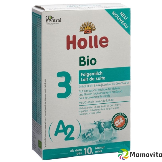 Holle A2 Bio-Folgemilch 3 400g buy online