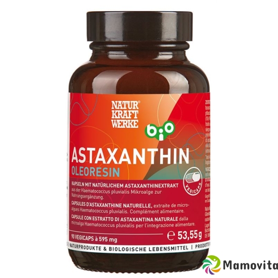 Naturkraftwerke Astaxanthin Vegicaps Bio 90 Stück buy online