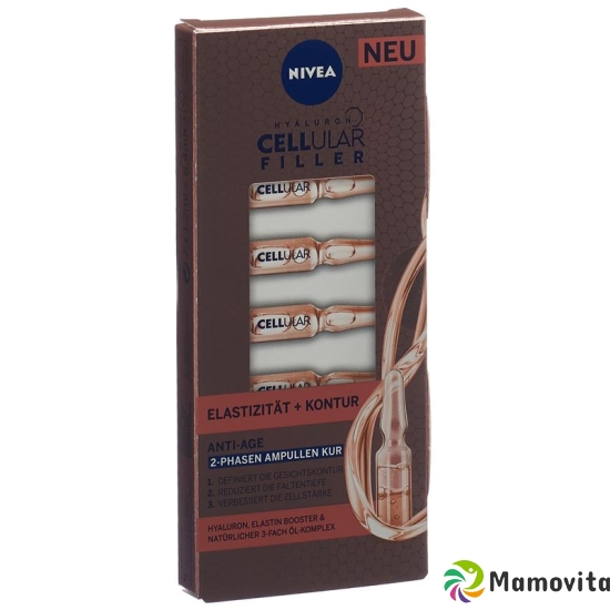 Nivea Hyalur Elast+kont 2-phasen Ampullen 8.4ml buy online