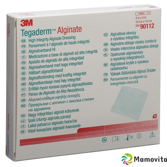 3M Tegaderm Alginat Kompresse 10x10cm (neu) 10 Stück buy online