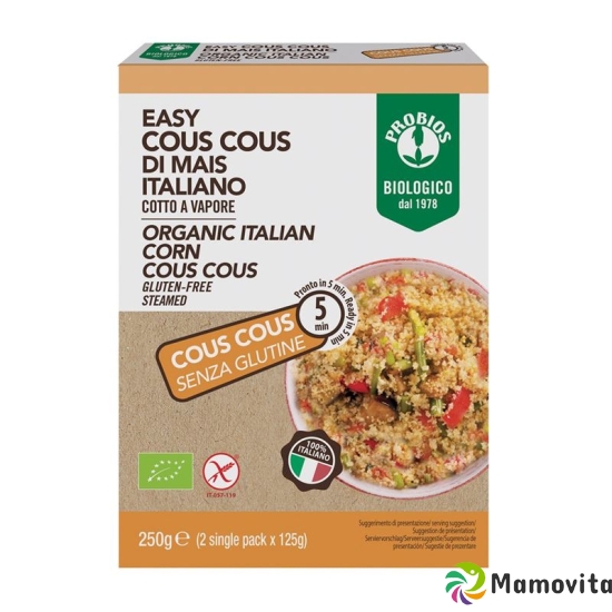 Probios Couscous Mais Glutenfrei Bio 2x 125g buy online