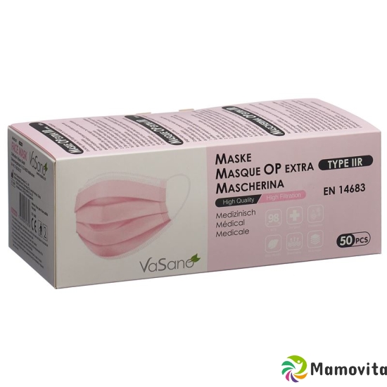 Vasano Op Maske Extra Iir D/f/i/e Hellrosa 50 Stück buy online