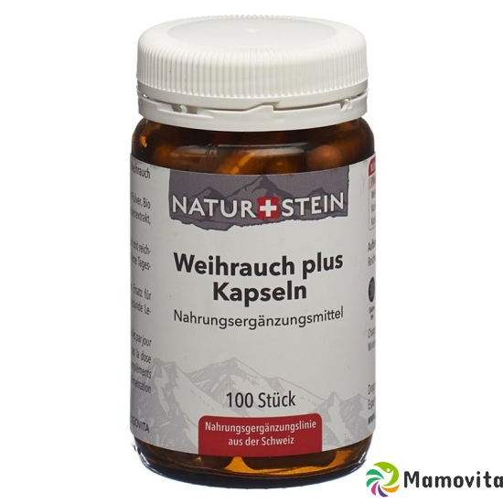 Naturstein Weihrauch Plus Kapseln Glas 100 Stück buy online