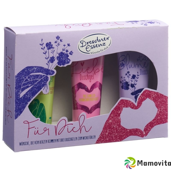 Dresdner Geschenkset Wuensche für Dich 3x 75ml buy online