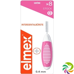 Elmex Interdental Brushes 0.4mm Pink 6 pieces