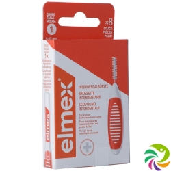 Elmex Interdental Brushes 0.45mm Orange 6 pieces