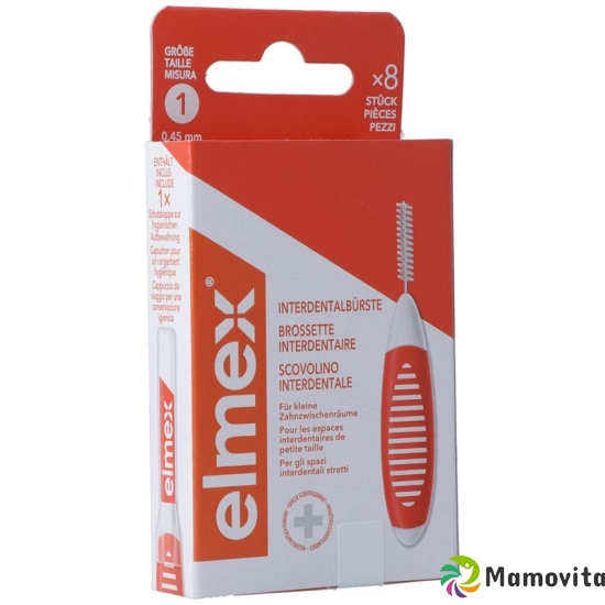 Elmex Interdental Brushes 0.45mm Orange 6 pieces buy online