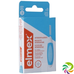 Elmex Interdental Brushes 0.6mm Blue 6 pieces