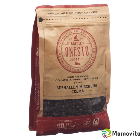 Onesto Kaffeebohnen Seehallen Mischung Beutel 500g buy online