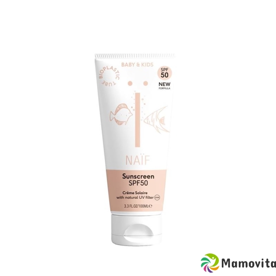 Naif Suncreen Baby & Kids Sonnencr SPF 50 100ml buy online