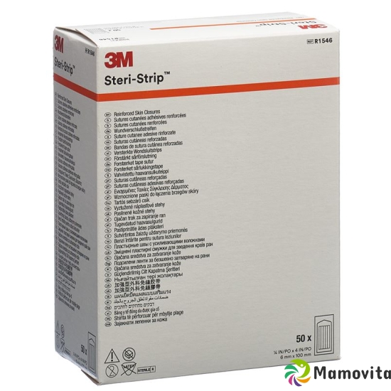 3M Steri Strip 6x100mm White Reinforced 50x 10 pieces buy online