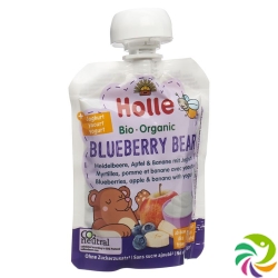 Holle Blueberry Bear Pouchy Heide Apf Ban Jog 85g