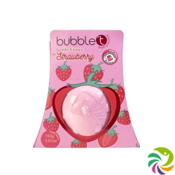 Bubble T Fruitea Bath Fizzer Strawberry 150g