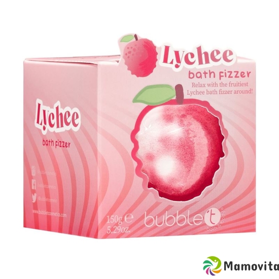 Bubble T Tastea Bath Fizzer Lychee 150g buy online