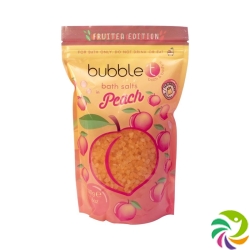 Bubble T Fruitea Bath Salts Peach 500g