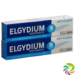 Elgydium Anti-Plaque Zahnpasta Duo 2x 75ml