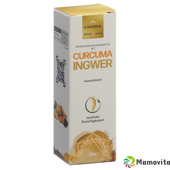 Cannsol Curcuma Ingwer Max Bioverf Pip Flasche 30ml buy online