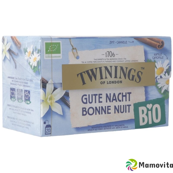 Twinings Gute Nacht Bio 20 Beutel 1.7g buy online