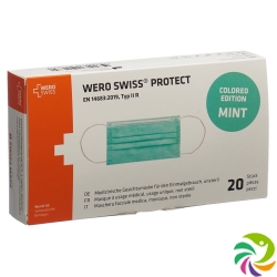 Wero Swiss Protect Maske Typ Iir Mint 20 Stück