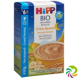 Hipp Gute Nacht Bio Milchbr Griess Ban (neu) 450g