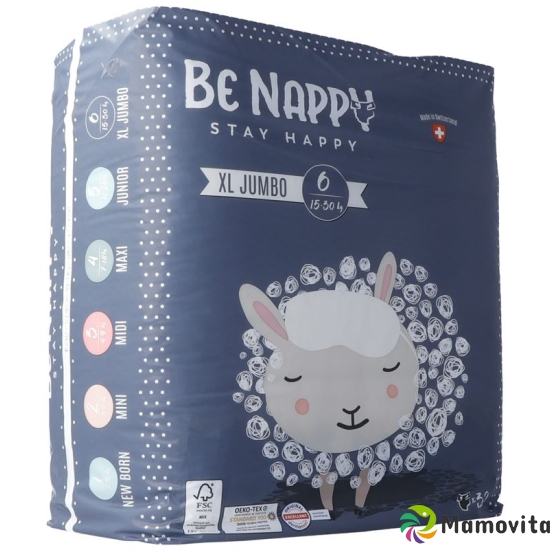 Be Nappy Windeln Grösse 6 15-30kg XL Jumbo 32 Stück buy online