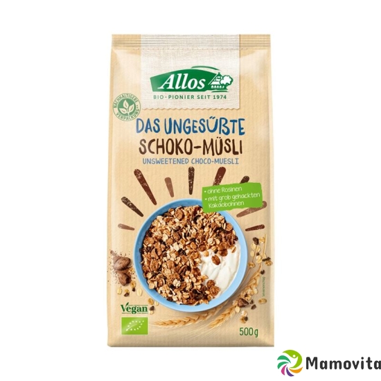 Allos Das Ungesuesste Schoko-Muesli Beutel 500g buy online