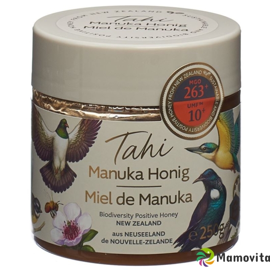 Tahi Manuka Honig Umf 10+ Mgo 263+ D/f Topf 250g buy online