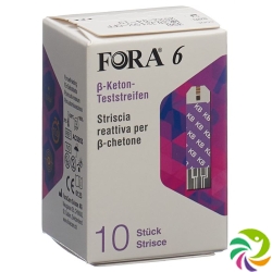 Fora 6 ?-keton Teststreifen 10 Stück