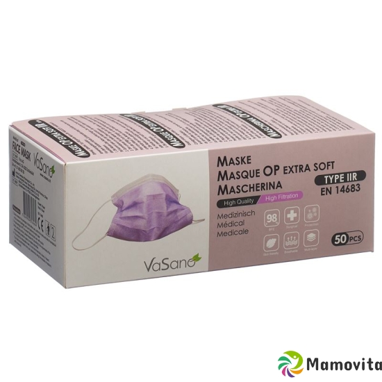 Vasano Op Maske Extra Iir D/f/i/e Violett 50 Stück buy online