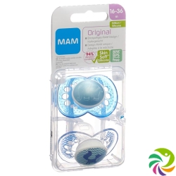 Mam Original Nuggi Silicone 16-36m Boy