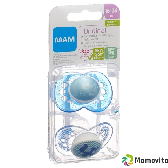 Mam Original Nuggi Silicone 16-36m Boy buy online