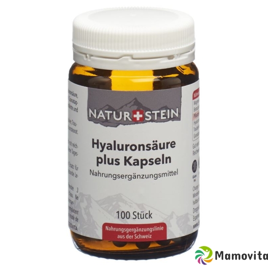 Naturstein Hyaluronsäure Plus Kapseln Glas 100 Stück buy online