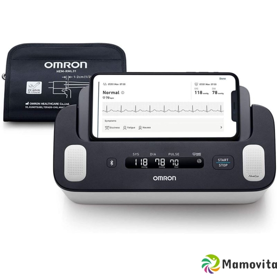 Omron Complete upper arm blood pressure M Integ ECG radio buy online