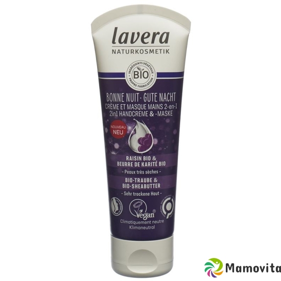 Lavera Handcreme & -maske 2in1 Gute Nacht 75ml buy online