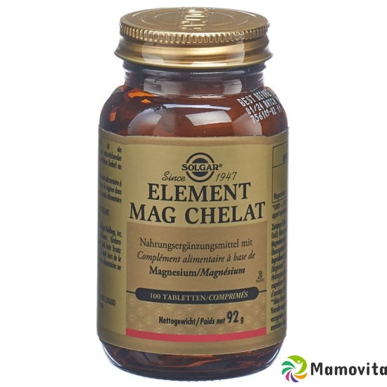 Solgar Element Mag Chelat Tabletten (neu) Flasche 100 Stück buy online