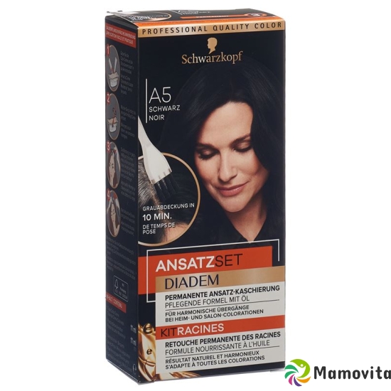 Schwarzkopf Ansatzset A5 Schwarz Flasche 22ml buy online