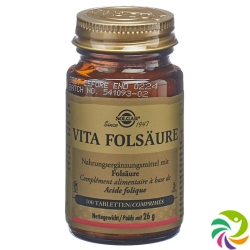 Solgar Vita Folsäure Tabletten (neu) Flasche 100 Stück