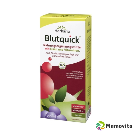 Herbaria Blutquick Bio 250ml buy online